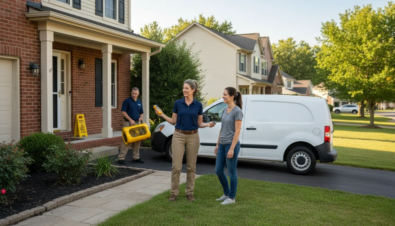 Water restoration image for Mildew Remediation in Detroit, AL